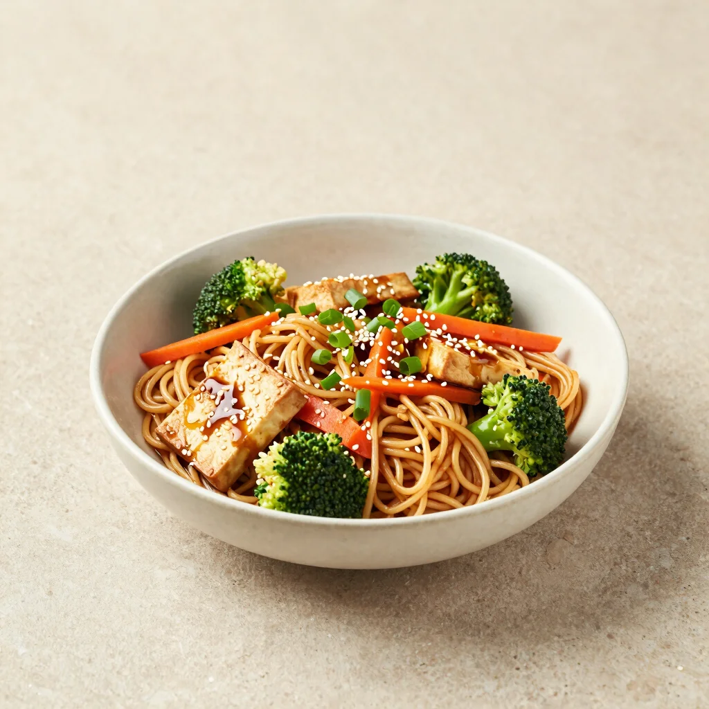 Sesame Tofu Noodles