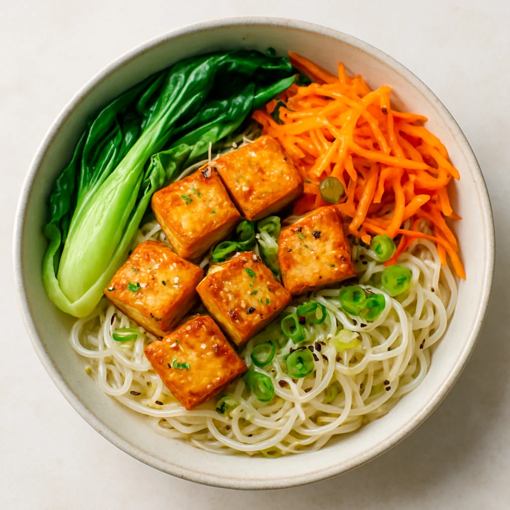 Crispy Tofu Noodles