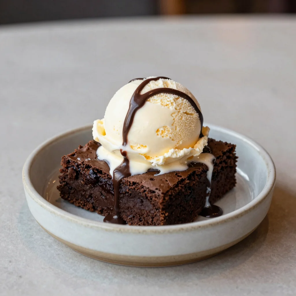 Brownie Sundae